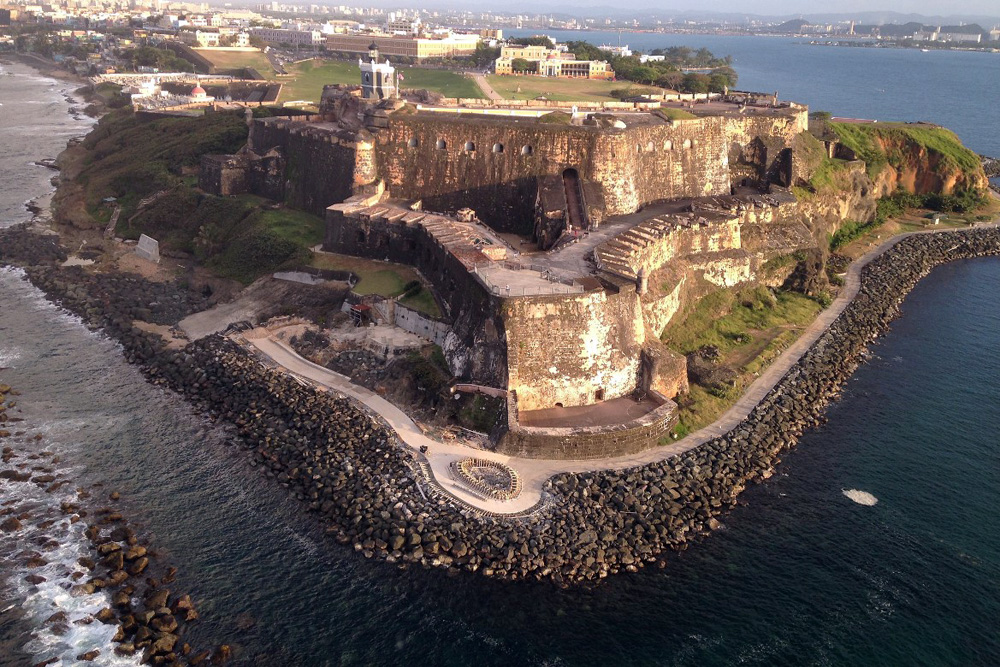 historic walking tour san juan puerto rico map